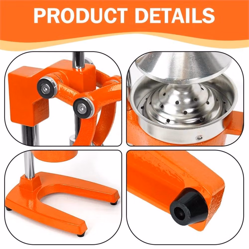 EONLION Cast Iron Citrus Orange Juicer – 3