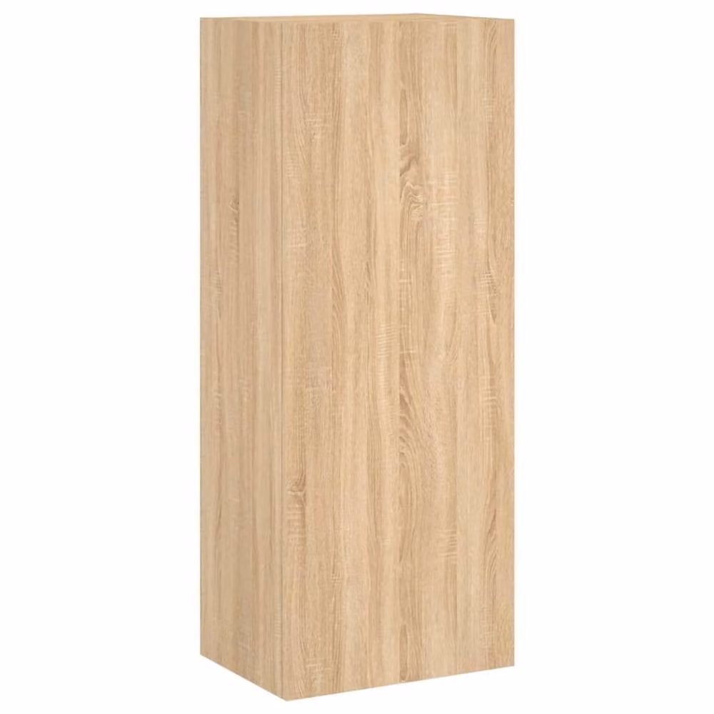 Berkfield Home Sonoma Oak TV Wall Cabinet, Brown, W: 40.5 cm, D: 30 cm, H: 102 cm – 2
