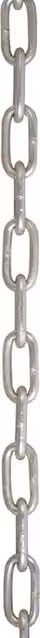 Chain Products Welded Link Galvanised Chain, Silver, 15 m