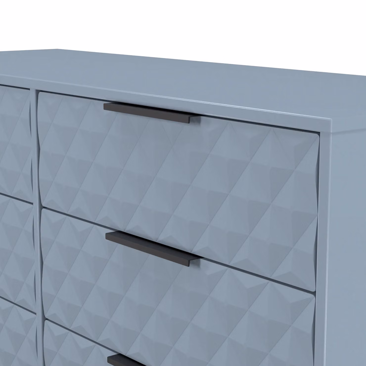 2 U Islay 6 Drawer Wide Chest in Light Blue – 3