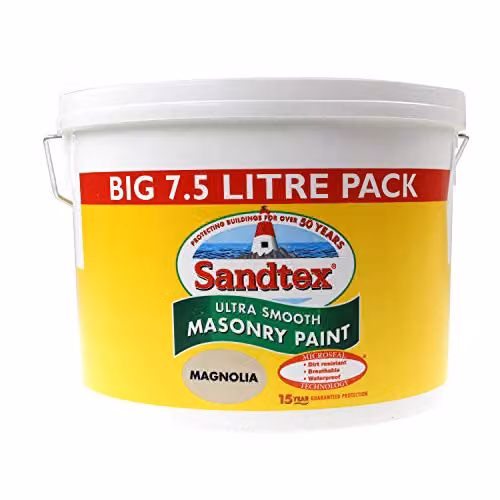 Sandtex Ultra Smooth Masonry Paint Beige 7.5 l