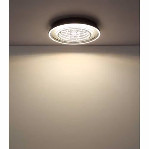 Netlighting Mirrora LED Ceiling Light Black Glass Mirror Modern Round Design Diameter: 40 cm – 3