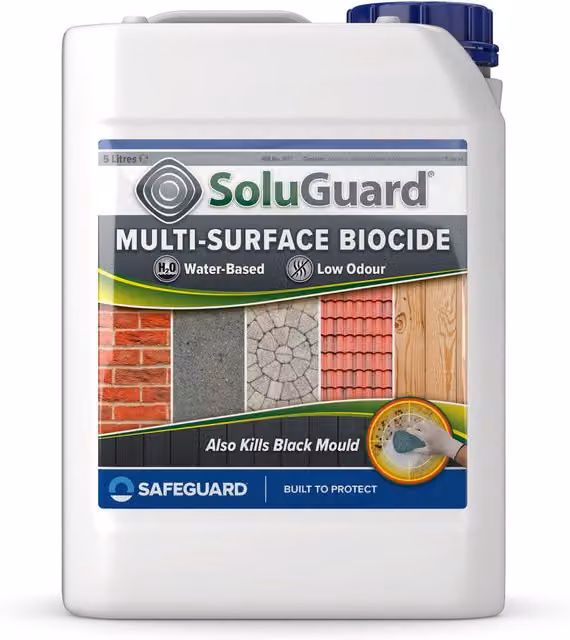 SoluGuard Multi-Surface Biocide, 4 Pack, Clear