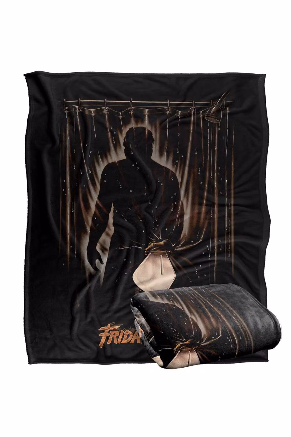 LOGOVISION Friday The 13th Part 3 Poster Super Soft Fleece Throw Blanket, W/D/H: 91 x 147 cm – 7