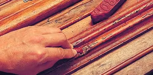 Liberon Quick Drying Wax Filler Stick in Light Oak, 50g – 2