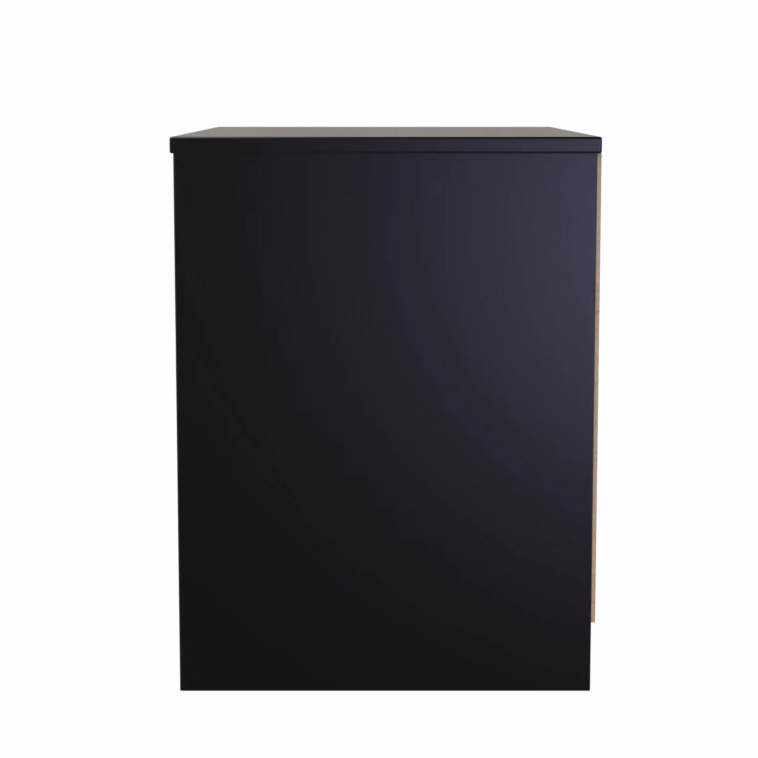 Ready Assembled 2 U Seattle 2 Drawer Side Table in True Black – 2