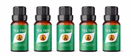 Aroma Energy Tea Tree Pure Essential Oil, Green, 5 x 10ml – 1