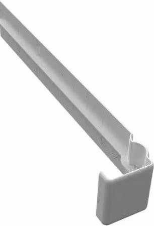 Freefoam White Ogee Fascia Joiner Board, 300mm