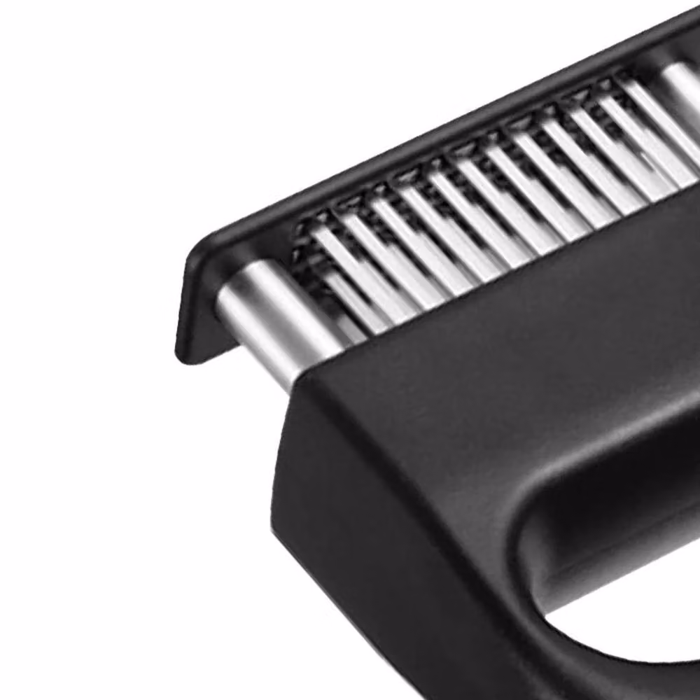 PAWNORA 48-Blade Stainless Steel Meat Tenderizer in Black – 3