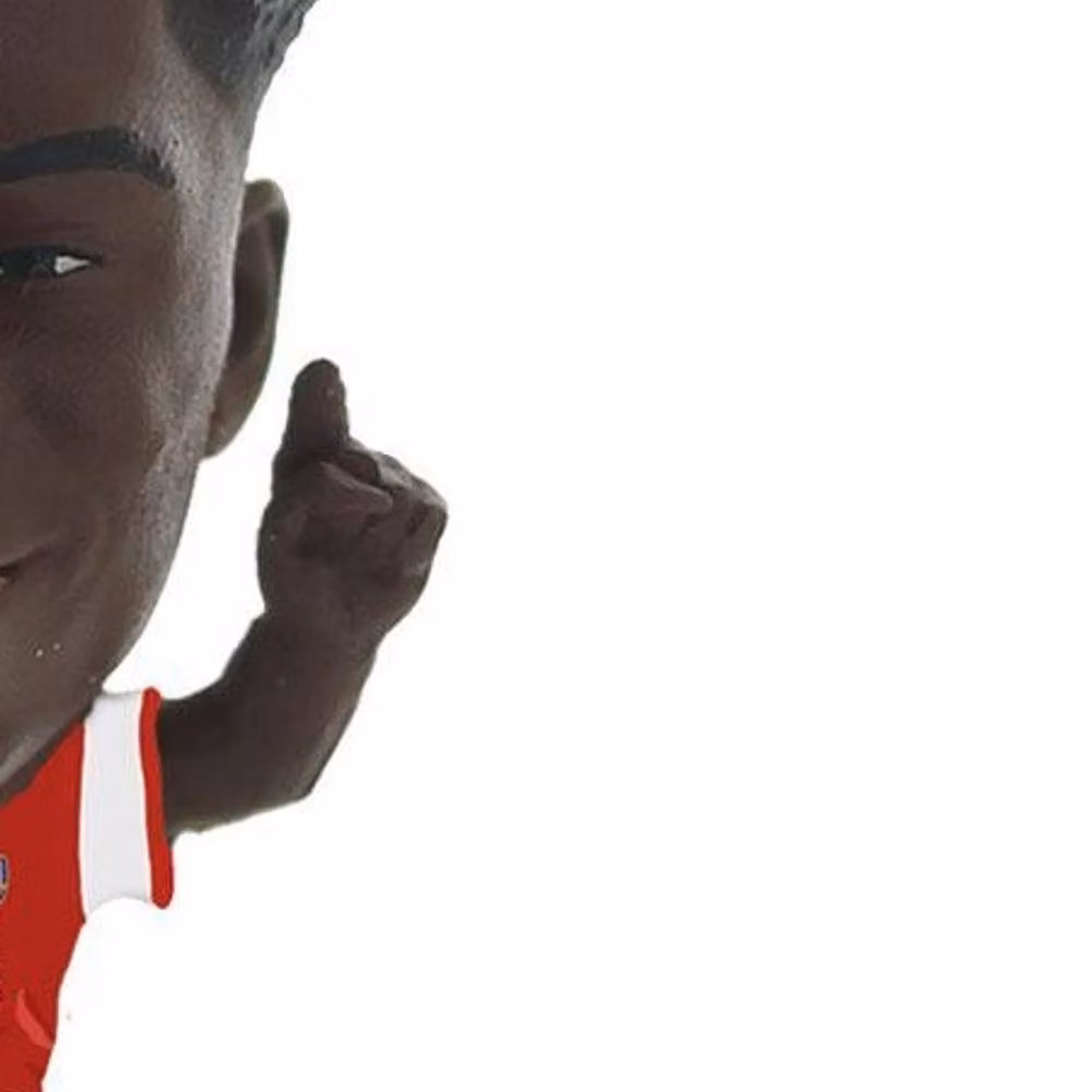 Arsenal FC Bukayo Saka SoccerStarz Football Figurine, Red and Multicolour Plastic Tabletop Collectible – 2