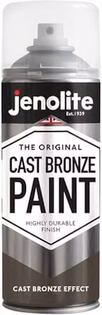 Jenolite Opaque Matt Textured Multi-Surface Paint in Bronze and Brown