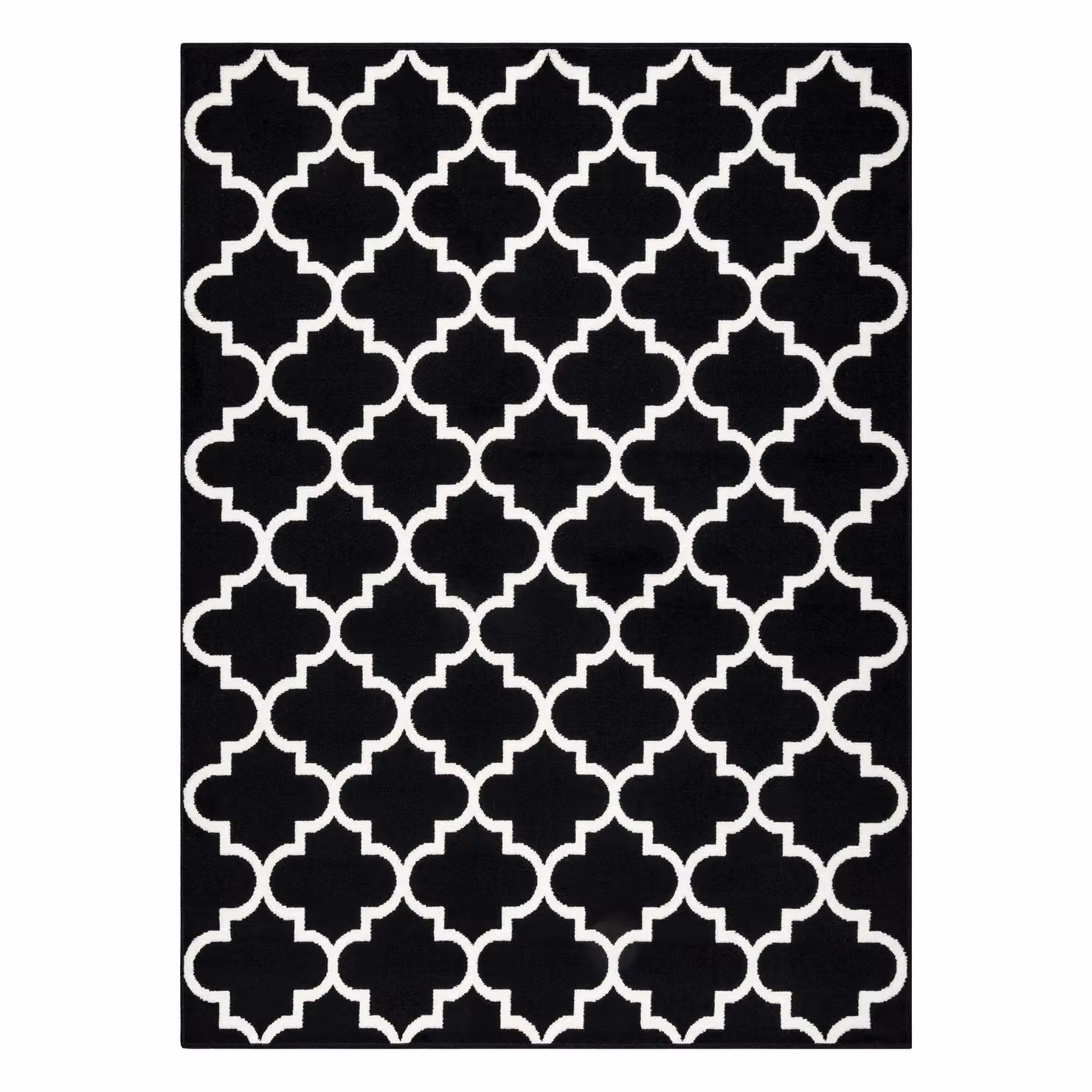 RugsX Morad Vintage Rectangular Rug in Black, W: 120 cm, L: 170 cm – 2