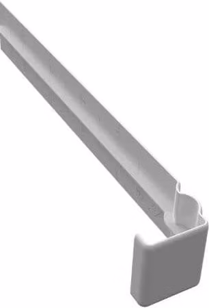 Freefoam White Ogee Fascia Joiner Board, 300mm