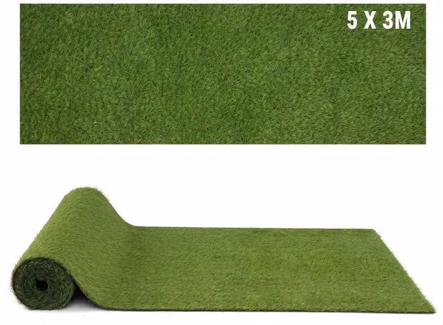 Kelvenix Green Synthetic Turf Roll with 20 mm Pile