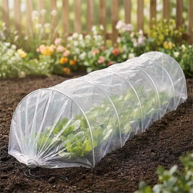 Nordara Plant Protection Polytunnel Cloche Greenhouse Cover in Transparent