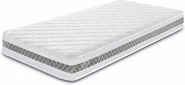 eXtreme Comfort Ltd Diamond 3D Nebraska Hybrid Memory Foam and Open Coil Spring Mattress, Grey, W: 120 cm, D: 200 cm
