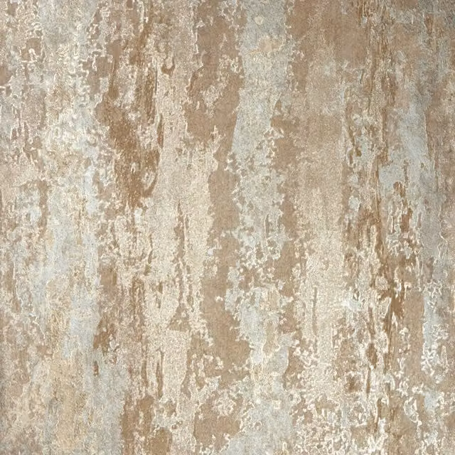 I Love Wallpaper Nova Metallic Abstract Wallpaper in Champagne with Silver and Gold Sparkle - Yellow