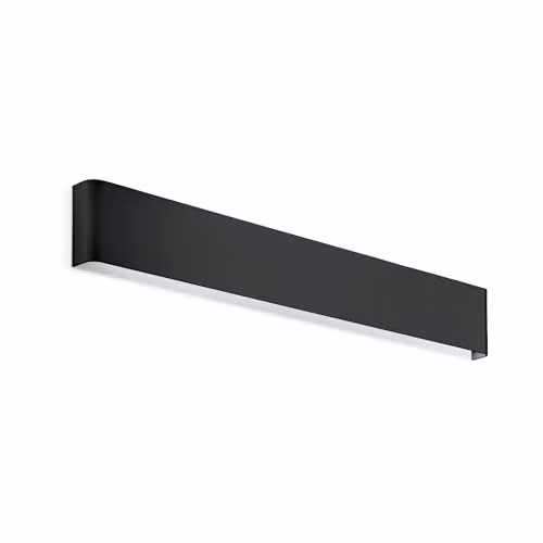Ideal Lux Delta 61cm Integrated LED Wall Lamp in Black, 4000K