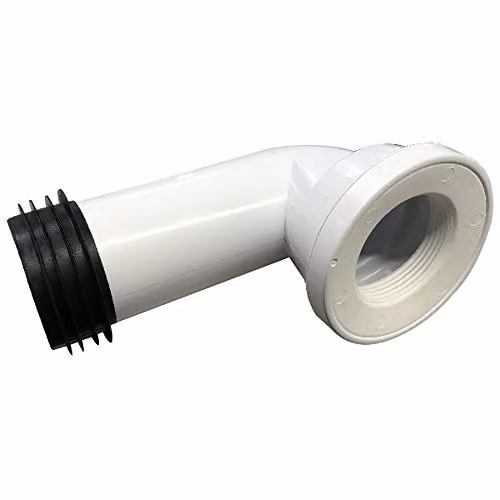 FloPlast SP103 90 Degree Bend Connector, White