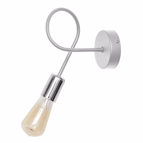 Netlighting Oxford Wall Lamp in White and Chrome