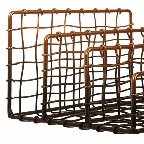 Orsina 3 Tier Metal Letter Tray and Document Organizer in Black or Gold – 2