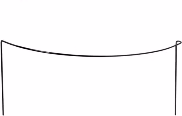 Garden Pride Wide Bow Plant Support Stake in Green
