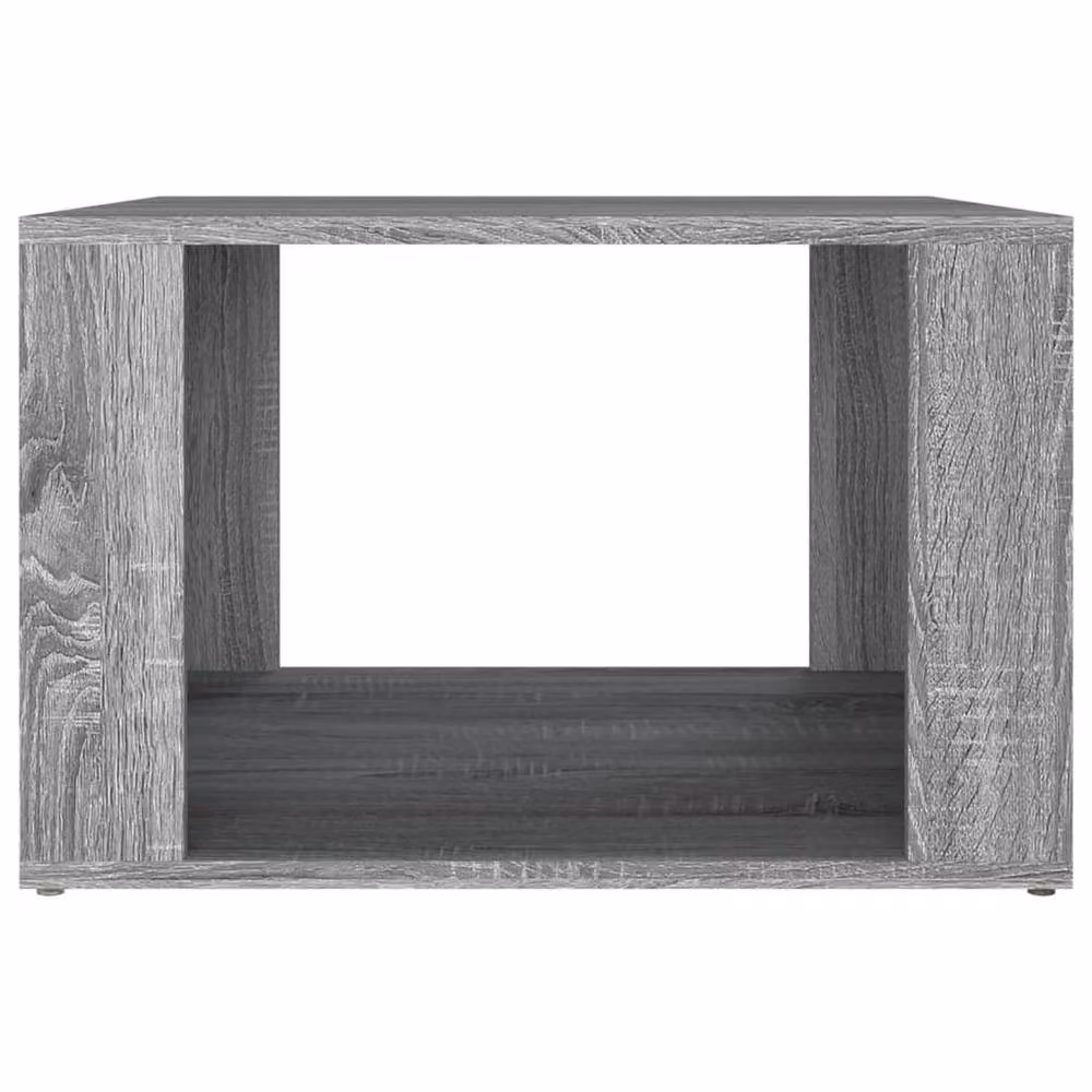 Berkfield Home Sonoma Bedside Table in Grey, W/D/H: 57 x 55 x 36 cm – 4