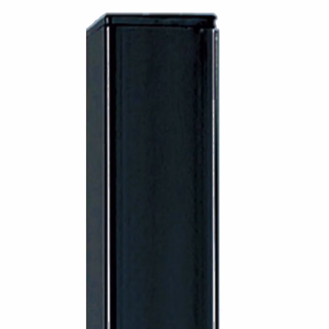 Burbage Iron Craft Square Flat Top Bolt-Down Blank Post in Black Steel, W: 5.0 cm, D: 5.0 cm, H: 96.0 cm – 2