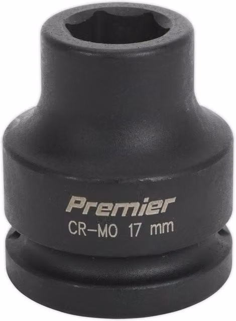 Loops 17mm Forged Impact Socket 3/4 Inch Sq Drive Chromoly Impact Wrench Socket Black – 1