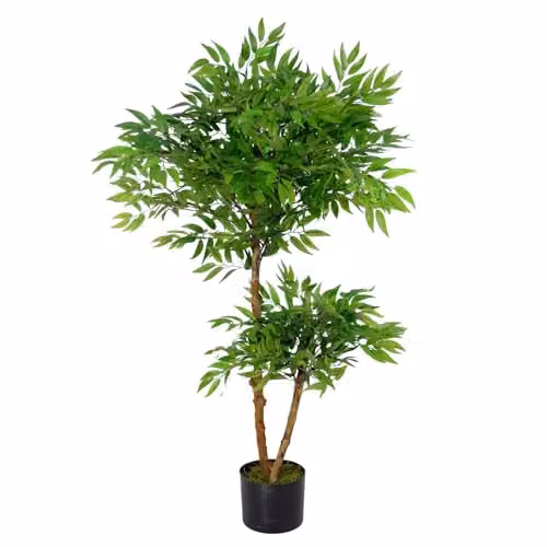 Botanik Green Artificial Tabletop Tree
