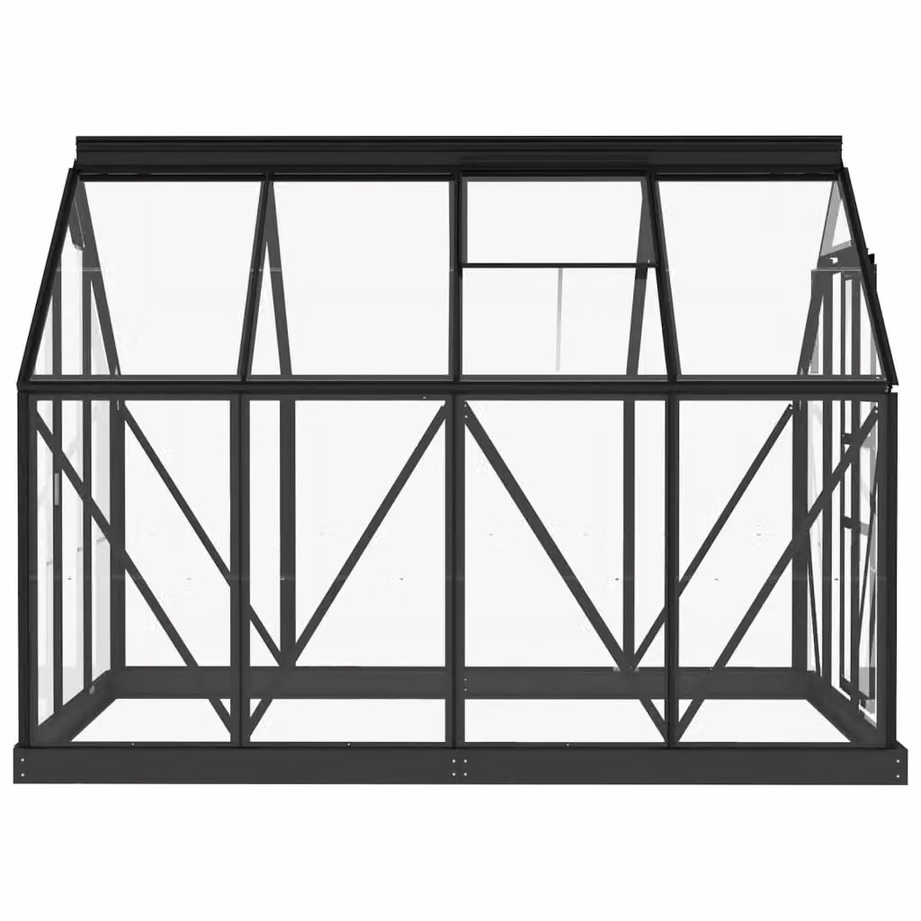 Berkfield Home 16 Piece Tempered Glass Replacement Set for Greenhouse in Transparent – 4