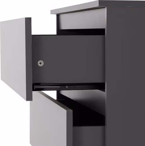 Seconique Malvern 4 Drawer Chest in Grey – 4