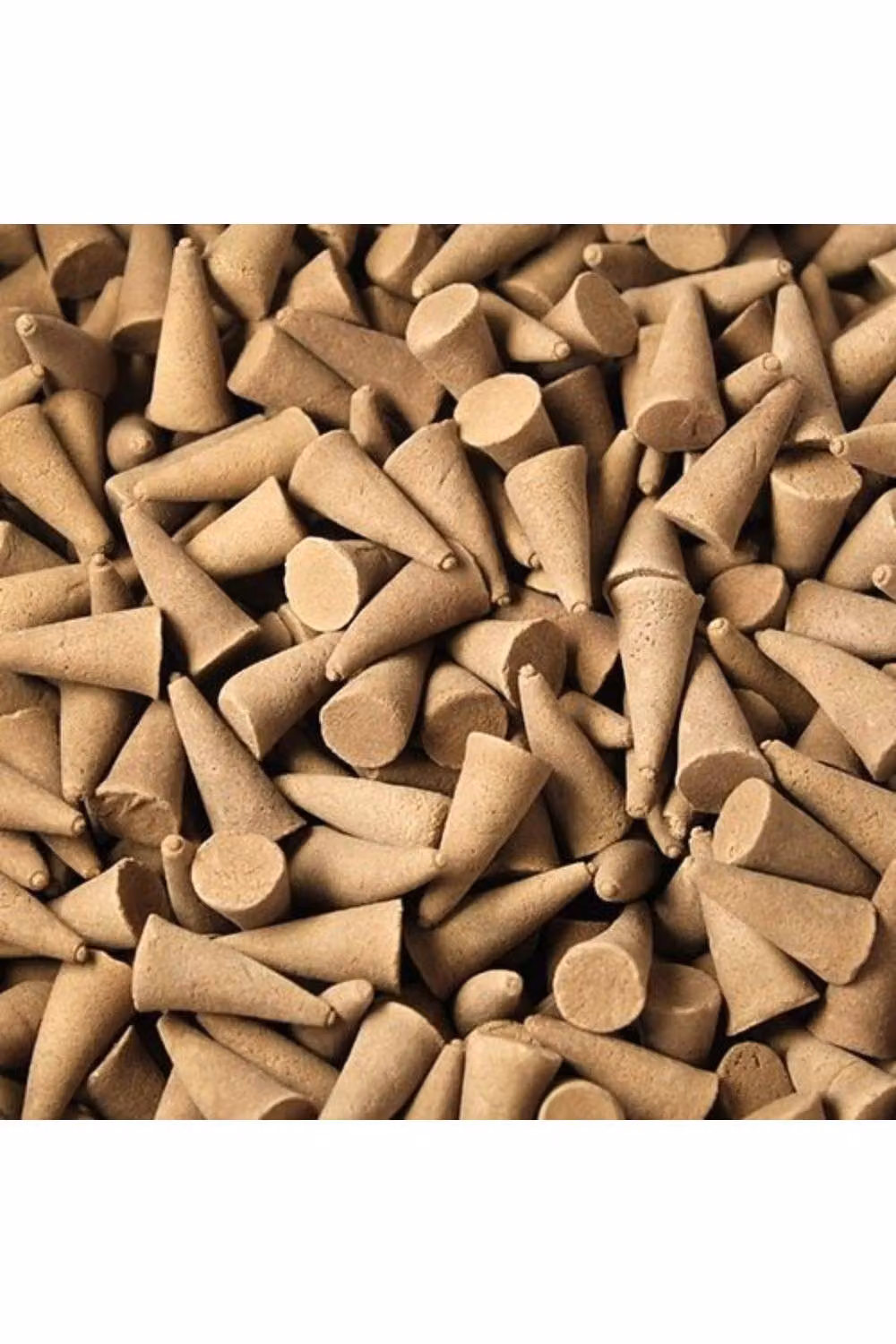 KDMD Unscented Hand Rolled Masala Raw Incense Cones, 5kg, Brown – 2