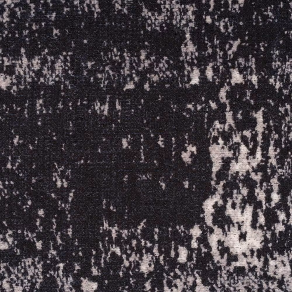 Kukoon Black and White Abstract Soft Chenille Washable Living Room Area Rug, W: 200 cm, D: 290 cm – 6