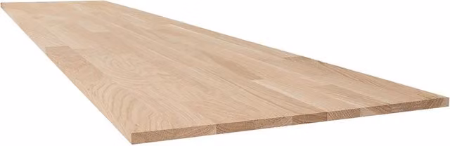 Snowdon Timber Oak Furniture Board in Natural, W: 40 cm, D: 1.8 cm, L: 200 cm