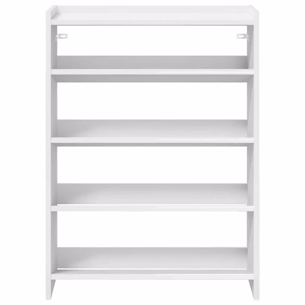 Berkfield Home White MDF Shoe Rack, W/D/H: 60 x 25 x 81 cm – 3