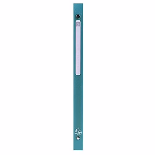 Exacompta A4 Flexible Binder with OPAK Label, 4 Round Rings, Dark Green, W: 32 cm, D: 25 cm, H: 2 cm – 2