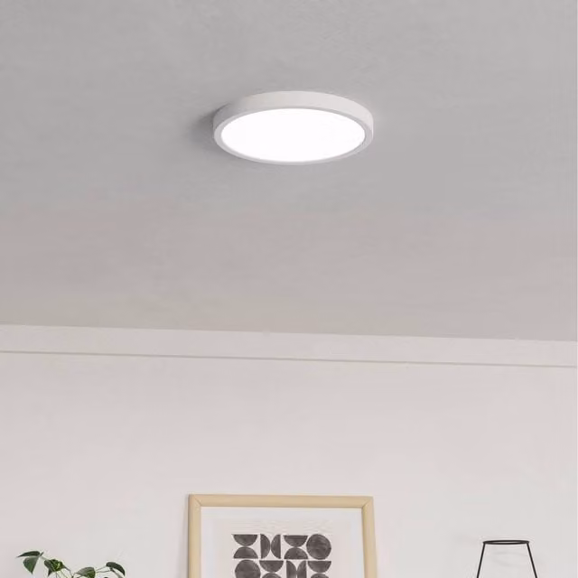 Eglo Fueva 6 White LED Surface Mounted Round Ceiling Light