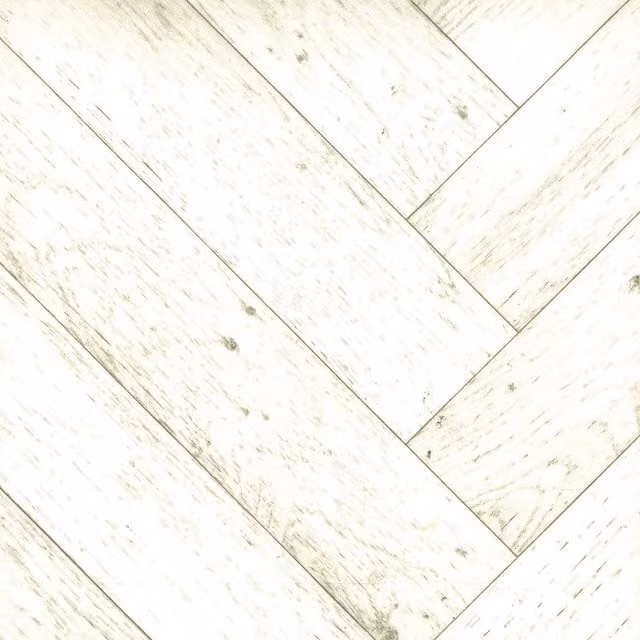 IVC Grey and White Wood Effect Cushion Backed Vinyl Flooring Sheet, 2.0mm, W: 200 cm, L: 700 cm