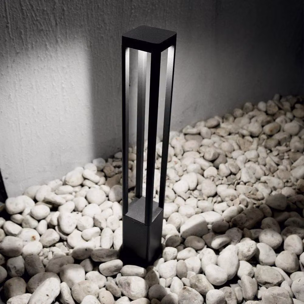 Netlighting Tifone LED Outdoor Pedestal Light, Anthracite and Black, IP65, 3000K Warm White – 3