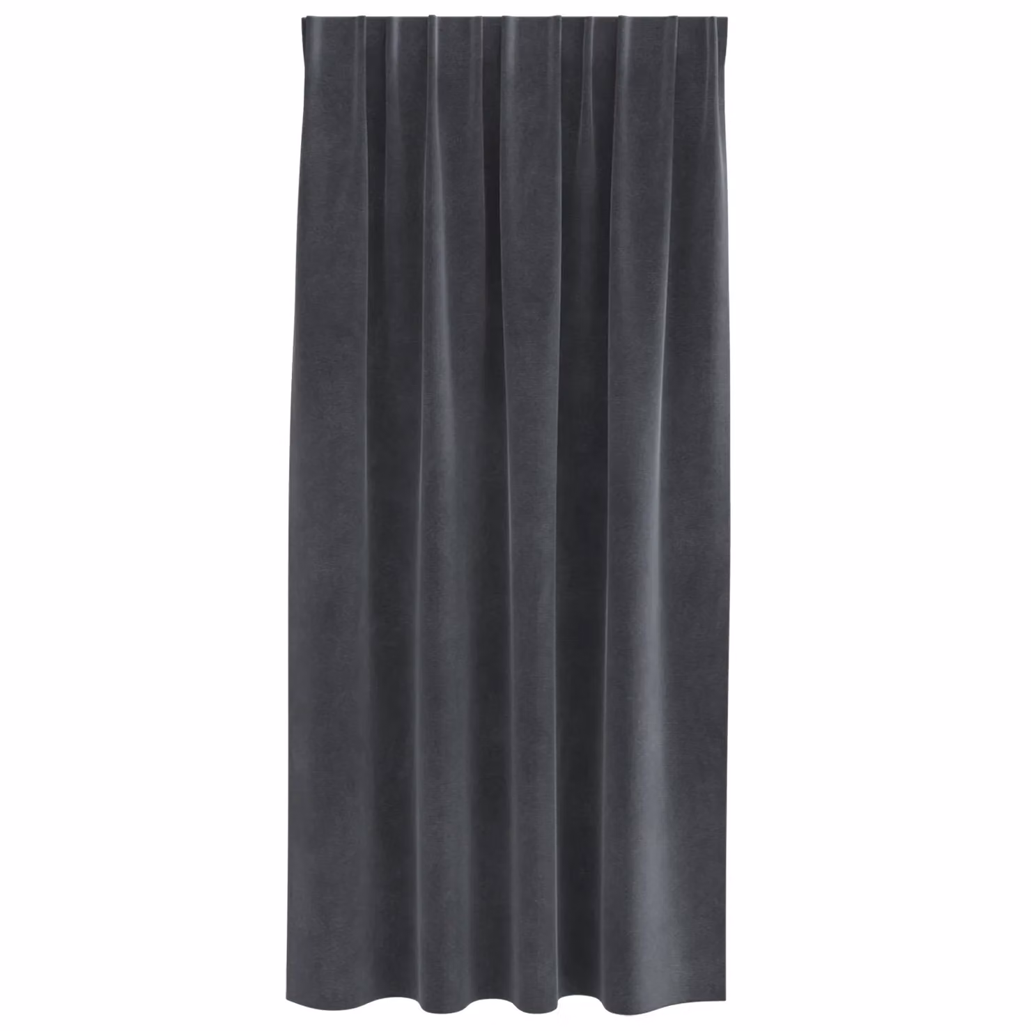 Berkfield Home Light Grey Velvet Blackout Curtains, 2 Pack – 3