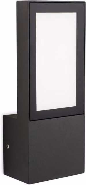 Netlighting Gamay Integrated LED Outdoor Wall Light in Black IP65