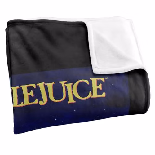 LOGOVISION Beetlejuice Original Movie Poster Super Soft Fleece Throw Blanket, Multicolour, W/D/H: 91 x 147 cm – 2
