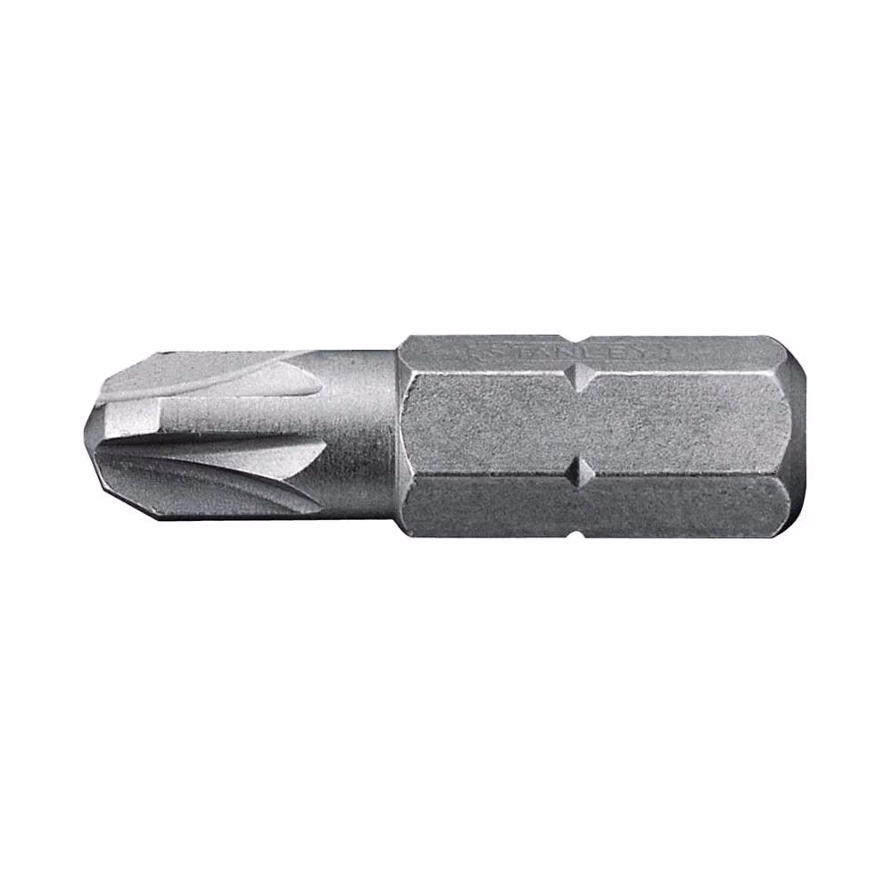 Stanley Silver Steel Pozi Screwdriver Bit Set, 25 Pack – 2