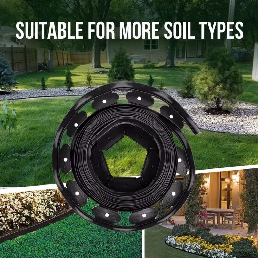 NESTLUNE Garden Edging Border, Black – 5