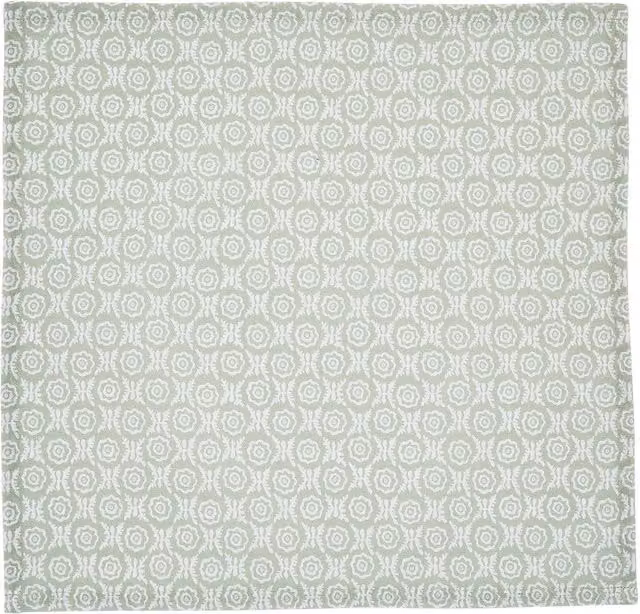 Murmur Thea Floral Cotton Napkins in Mourne Green