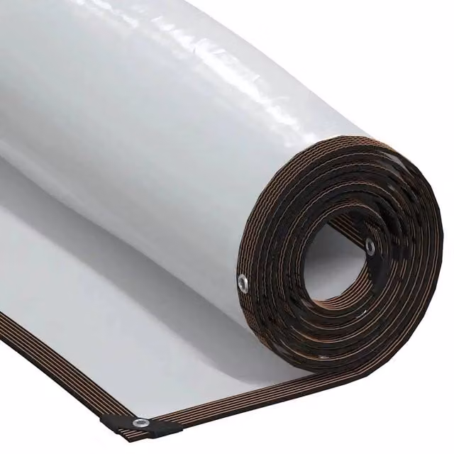 EONLION Transparent Polyethylene Tarpaulin with Eyelets