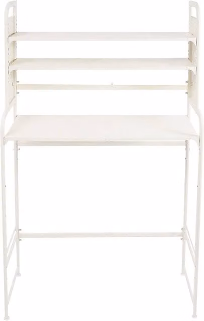 Kelvenix Expandable Over Toilet Laundry Room Shelf in White – 1
