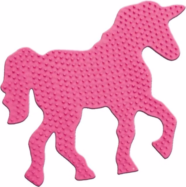 SES Creative Iron-on Fuse Beads Pegboard Fantasy Horse Pink