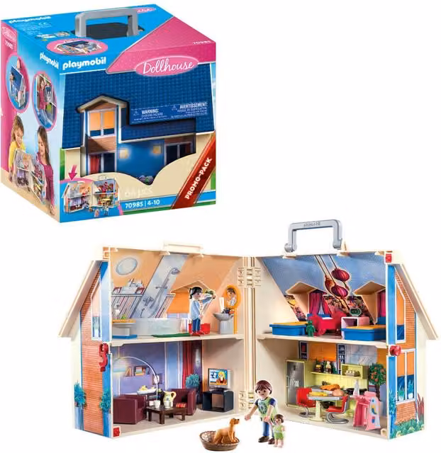 Playmobil Take Along Dollhouse in Pink